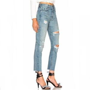 NWT GRLFRND Karolina High Rise Skinny Jeans in A Little More Love 23